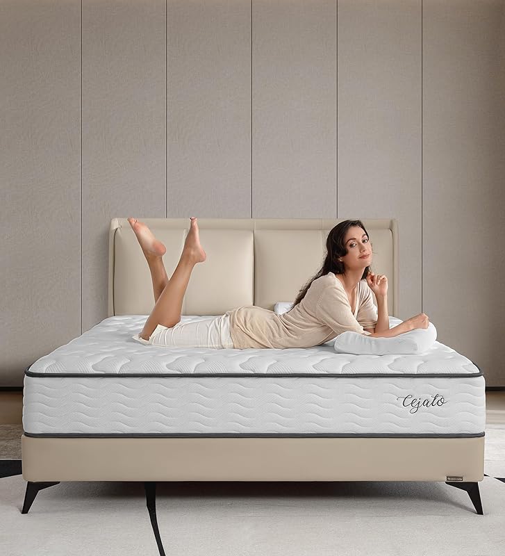 Cejato Mattresses Individual CertiPUR-US Certified 12 Inch